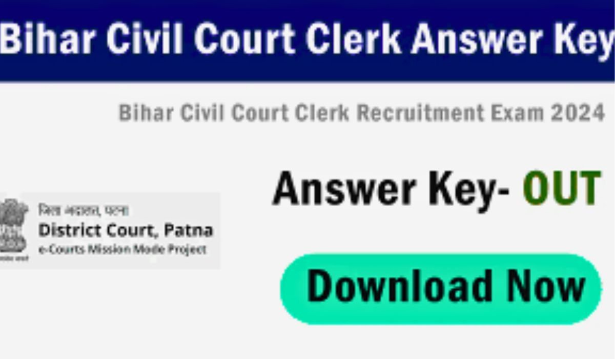 Bihar Civil Court Clerk Answer Key 2024