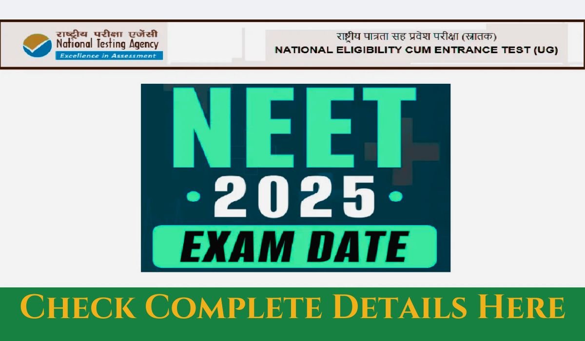 NTA NEET PG 2025 Exam Date