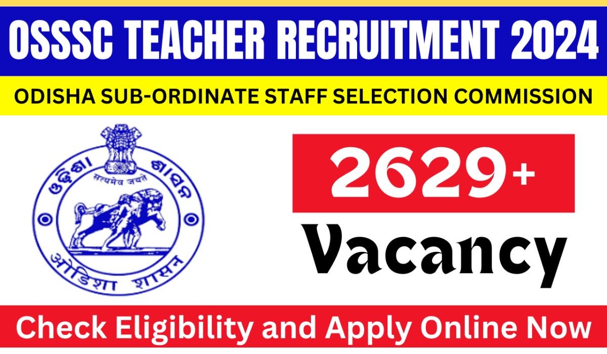 OSSSC TGT Recruitment 2024-25