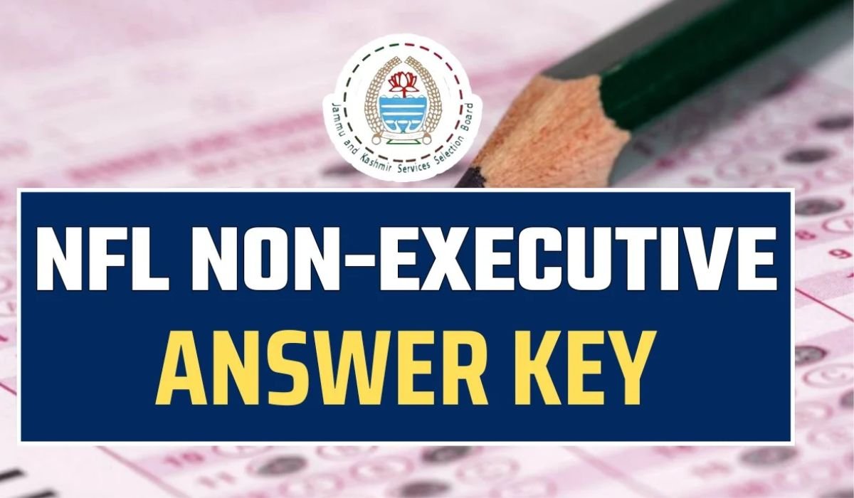 NFL Non-Executive Answer Key 2024