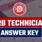 RRB Technician Answer Key 2024