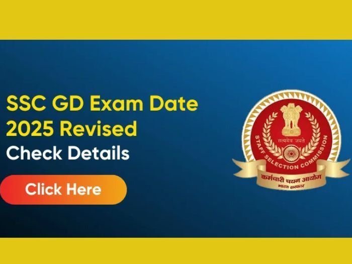 SSC GD Constable exam date 2025