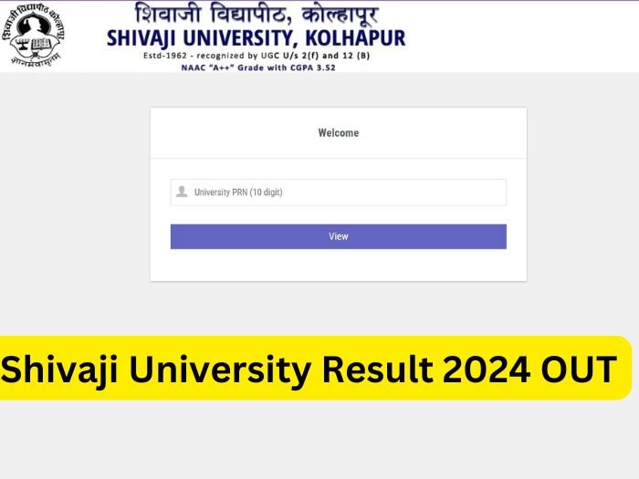 Shivaji University Result 2024 OUT