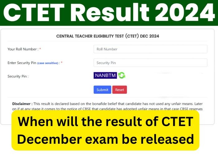 CBSE CTET 2024 Result