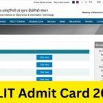 NIELIT Admit Card 2025 Out