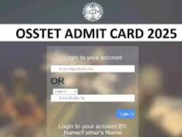 OTET Admit Card 2025 OUT