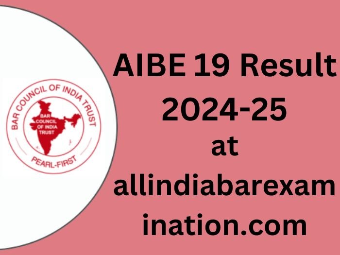 AIBE 19 Result 2024-25