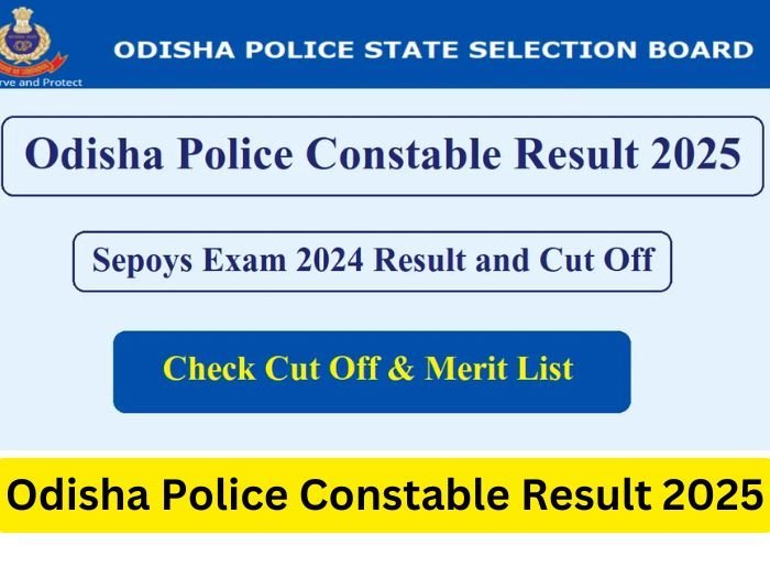 Odisha Police Constable Result 2025