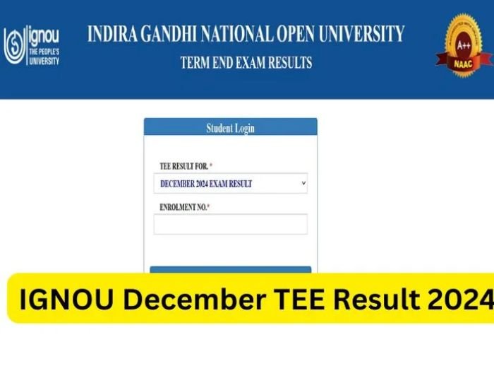 IGNOU December TEE Result 2024-25