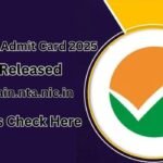 JEE Main Admit Card 2025