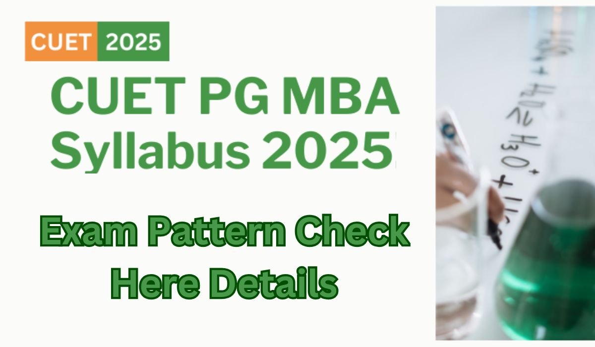 CUET PG MBA Syllabus 2025