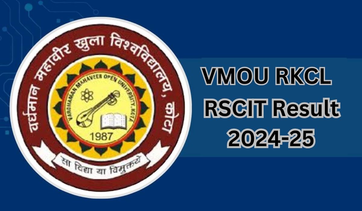 VMOU RKCL RSCIT Result 2024-25