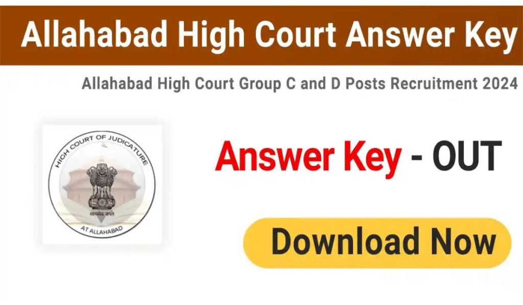 Allahabad High Court Answer Key 2025 Download Now