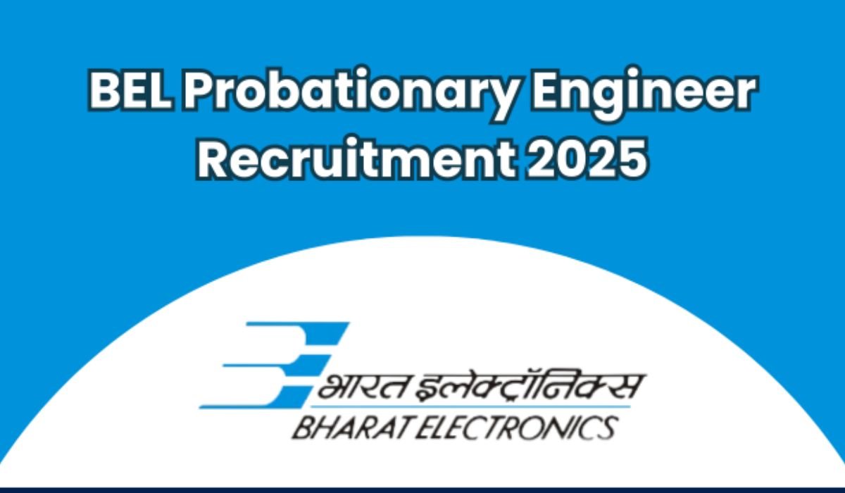 BEL Probationary Engineer Recruitment 2025