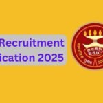 ESIC Recruitment 2025