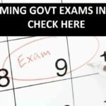 Government Exams 2025-26 List