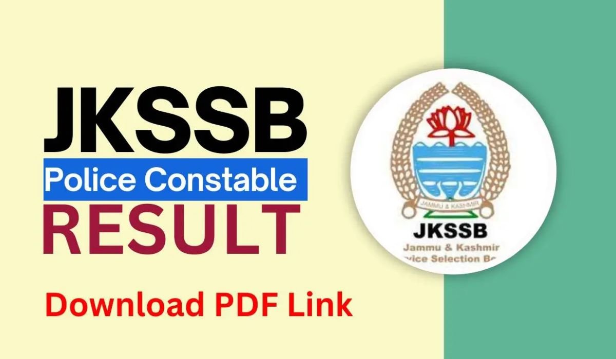 JKSSB JK Police Constable Result 2025