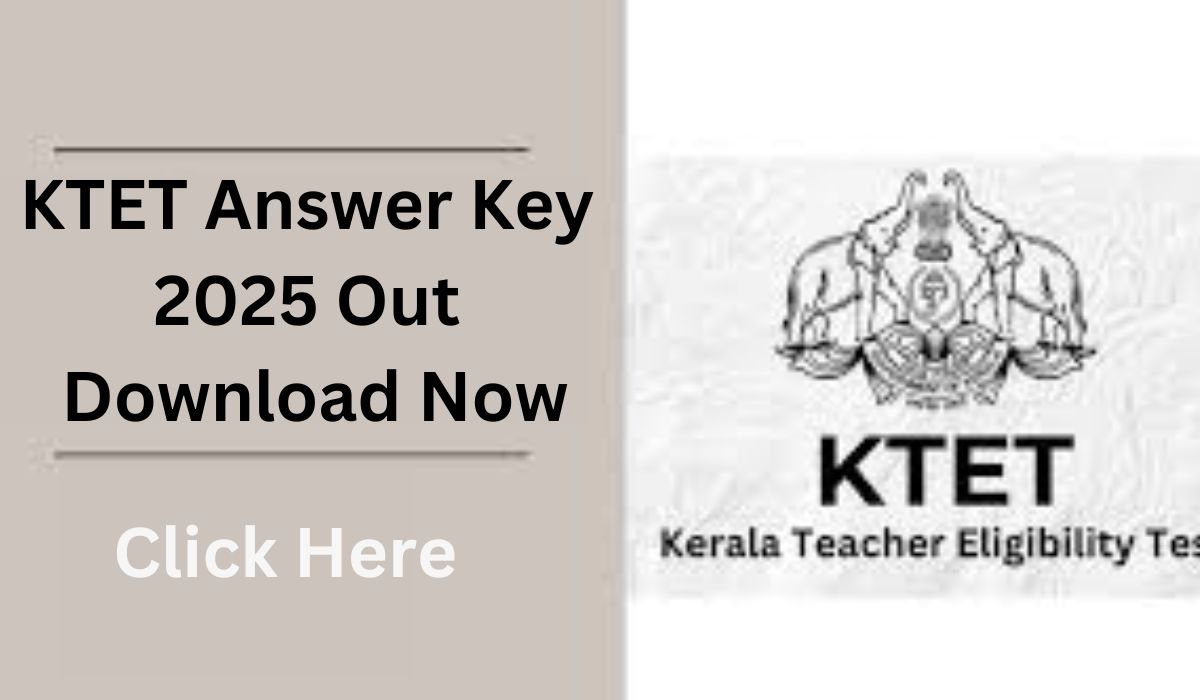 KTET Answer Key 2025 Out