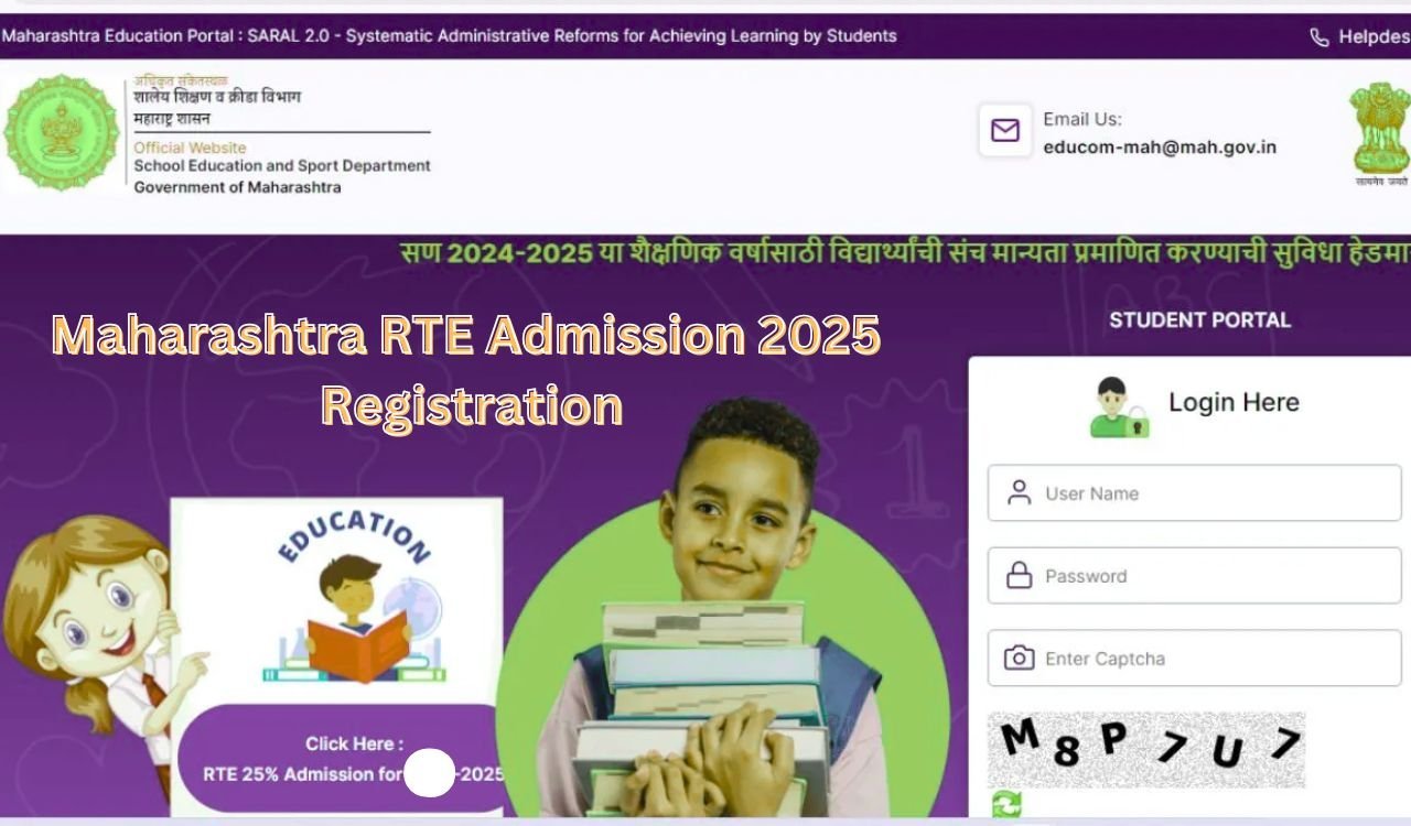 RTE Admission 2025-26 Maharashtra