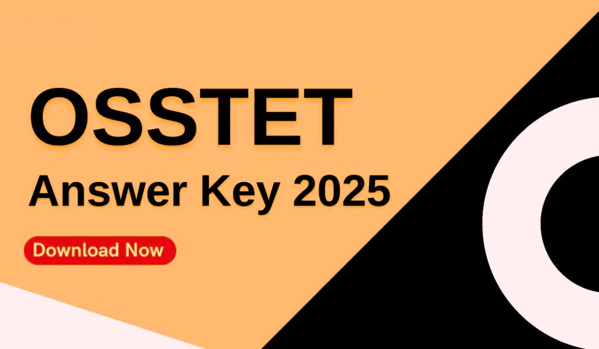 OSSTET Answer Key 2025