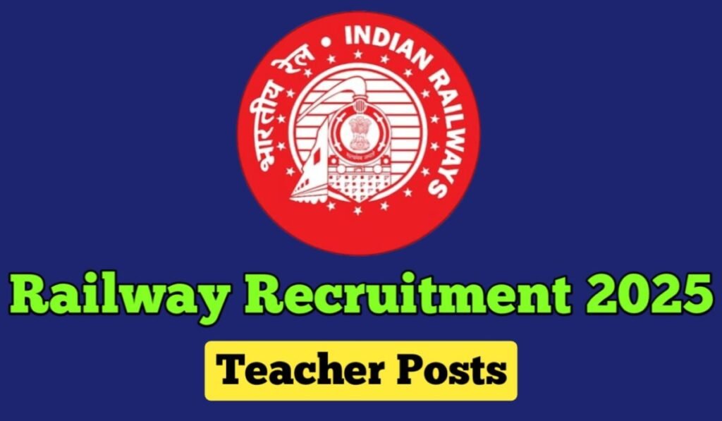 RRB Railway Teacher Recruitment 2025