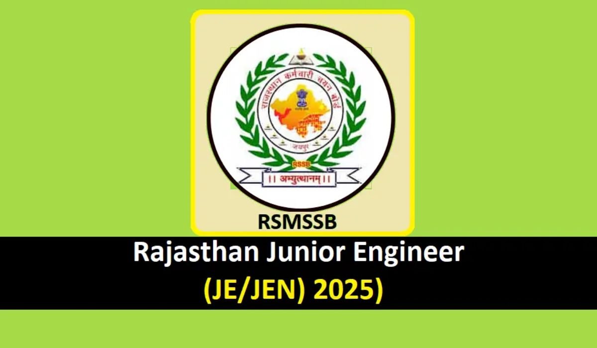 RSMSSB JE Hall Ticket 2025