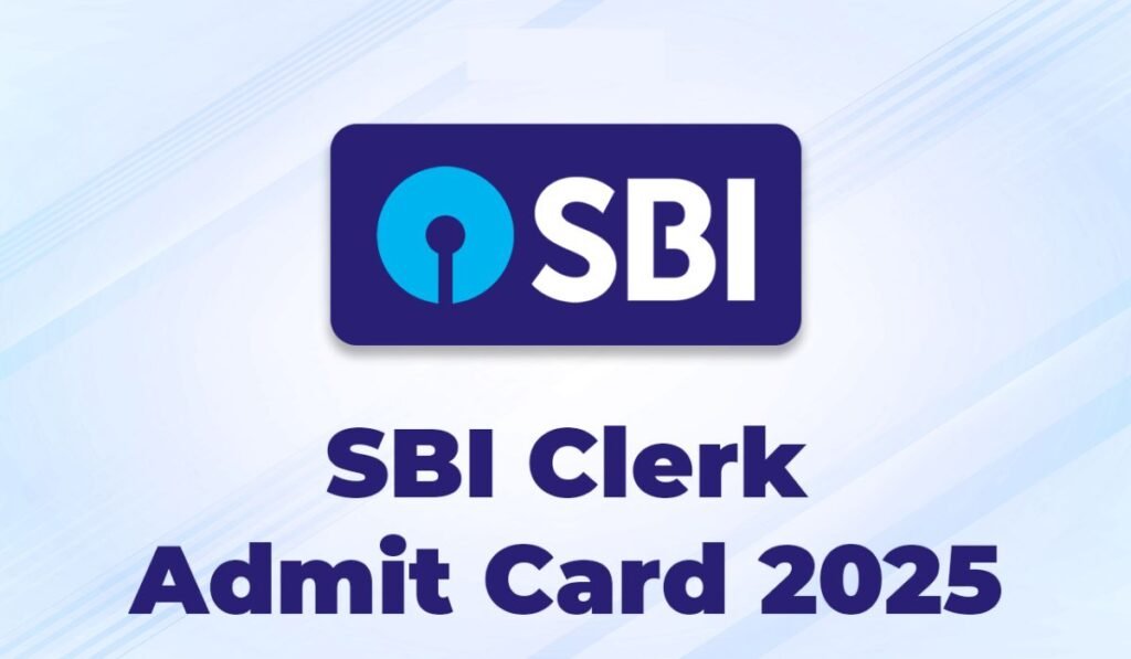 SBI Clerk Prelims Admit Card 2025