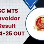 SSC MTS Havaldar Result 2024-25