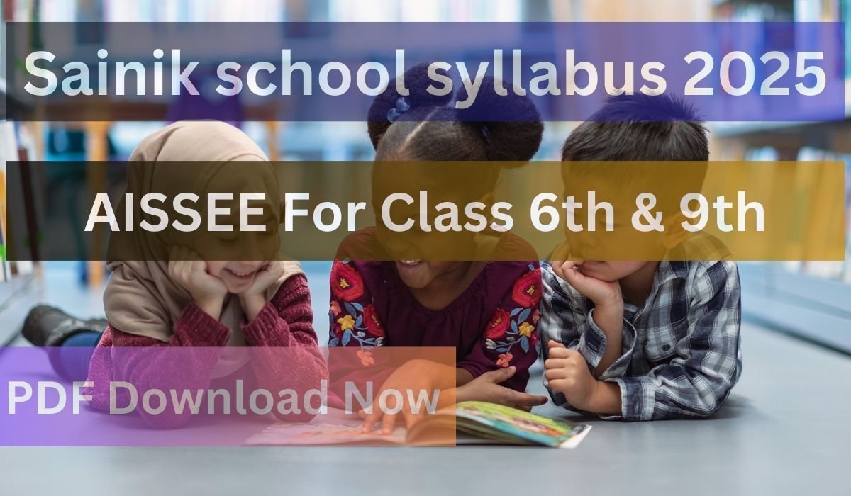 Sainik School Syllabus 2025