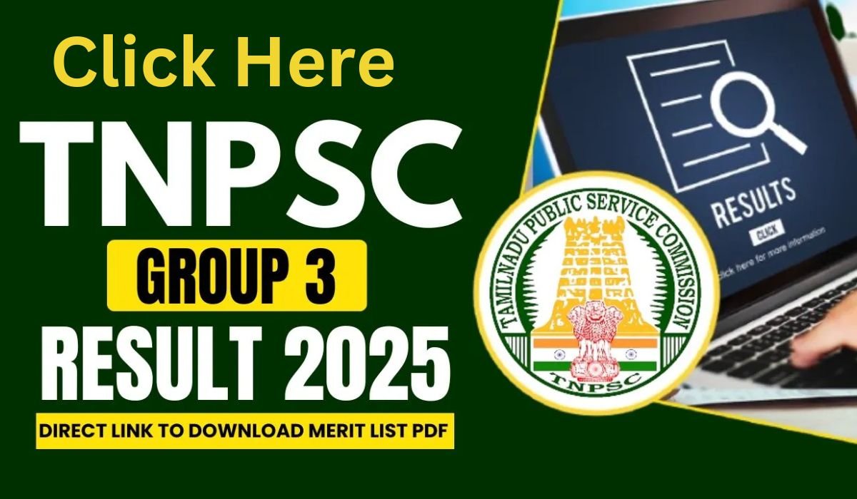 TSPSC Group 3 Result 2025