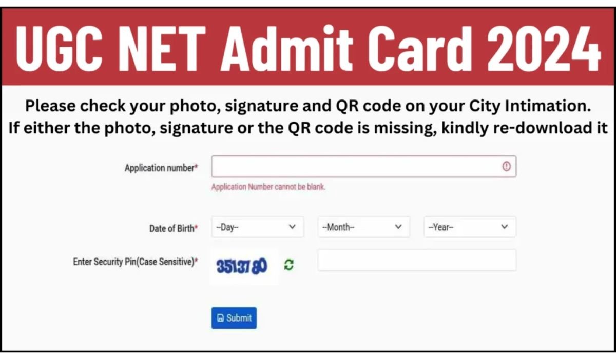 UGC NET Admit Card 2024-25