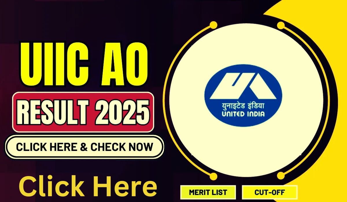 UIIC AO Result 2025