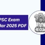 UPPSC Exam Calendar 2025