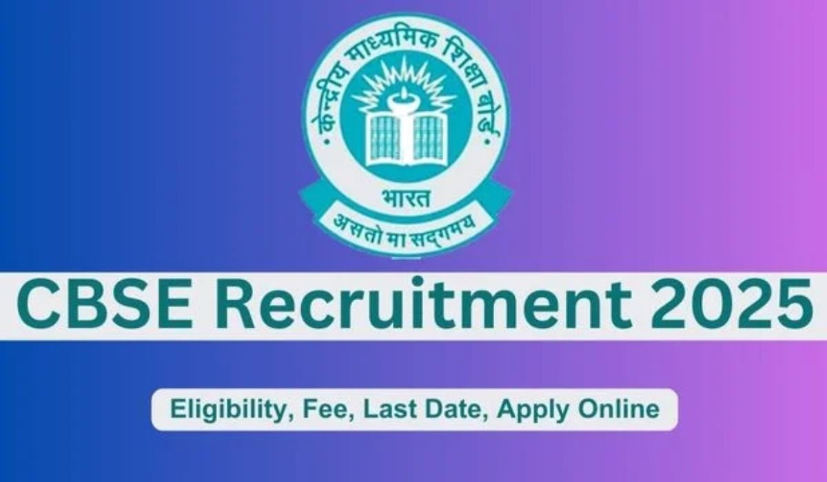 CBSE Junior Assistant Recruitment 2025