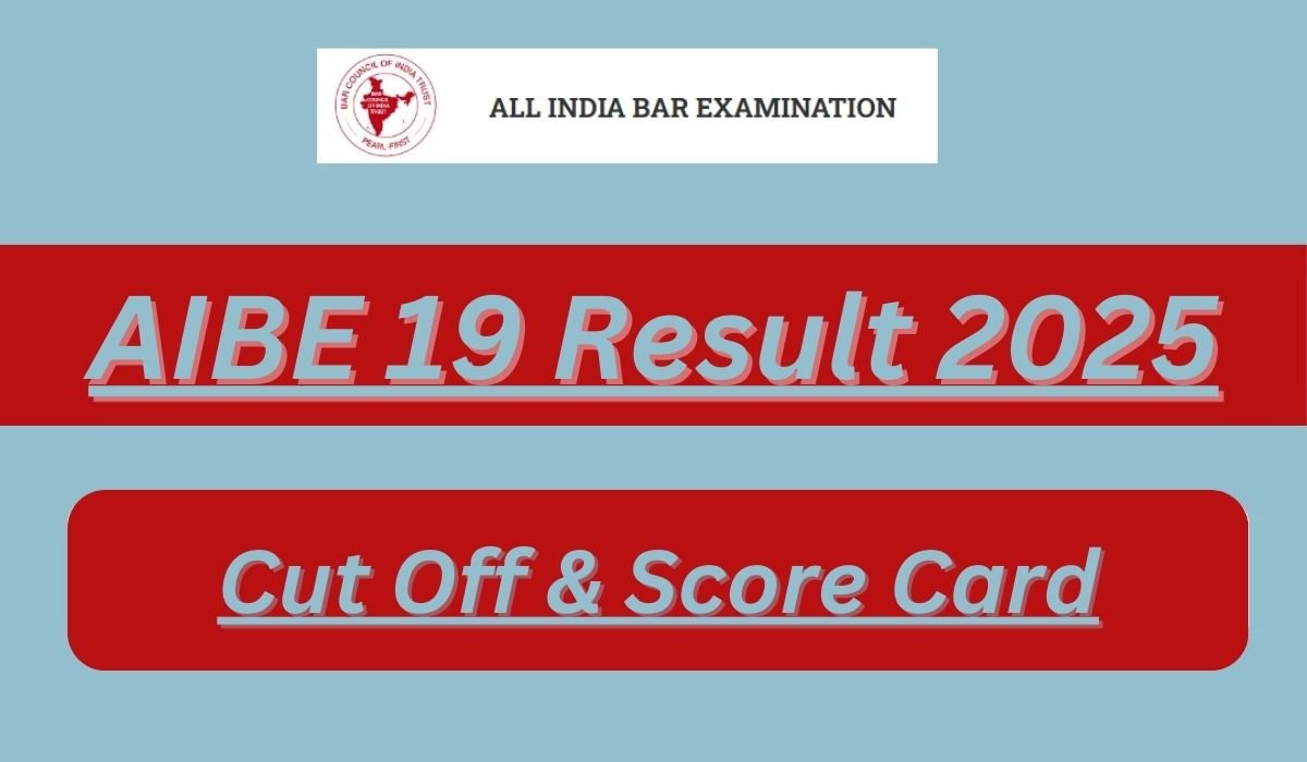 AIBE 19 Result 2025