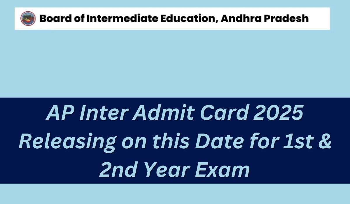 AP Inter Admit Card 2025