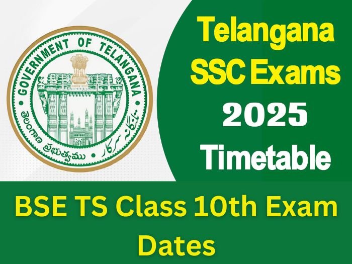 Telangana SSC Time Table 2025 Out