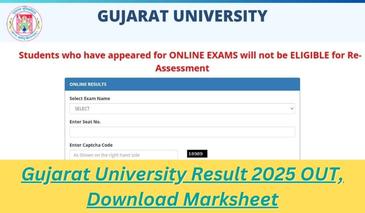 Gujarat University Result 2025