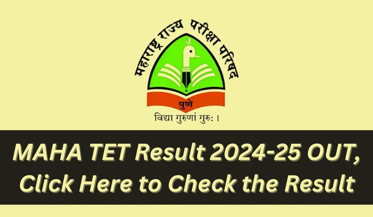 MAHA TET Result 2024-25