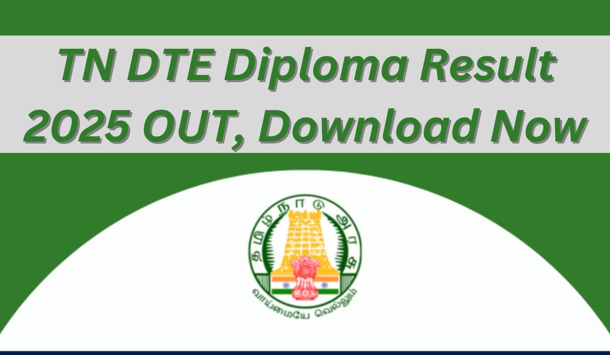 TN DTE Diploma Result 2025