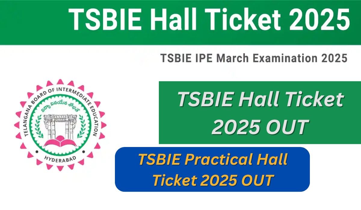 TSBIE Hall Ticket 2025